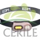 LANTERNA DE CABEÇA 2 LEDS 3W 100Lm, 5W 400Lm RECARREGÁVEL KOMA TOOLS