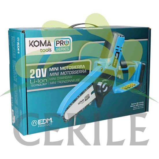 MINI MOTOSSERRA 20 V KOMA TOOLS