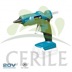 PISTOLA TERMOFUSÍVEL 20 V KOMA TOOLS