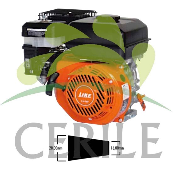 MOTOR BANHO DE OLEO CAMBOTA CONICA 20-16MM LIKE PW200
