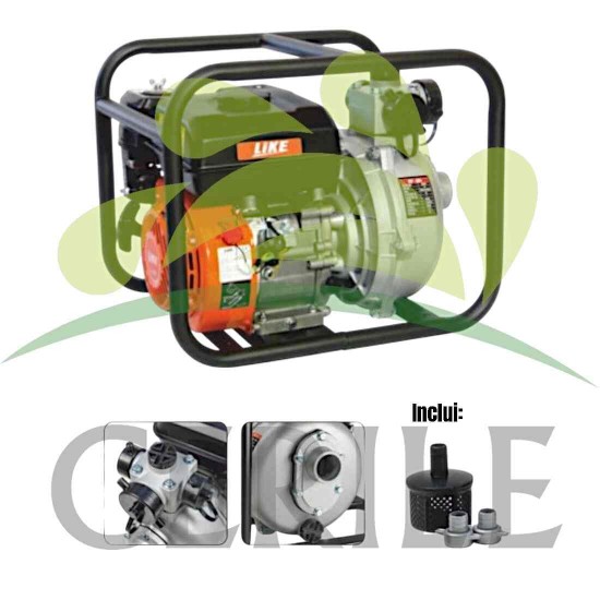 MOTOBOMBA ALTA PRESSÃO 5KG GASOLINA LIKE WP-20H