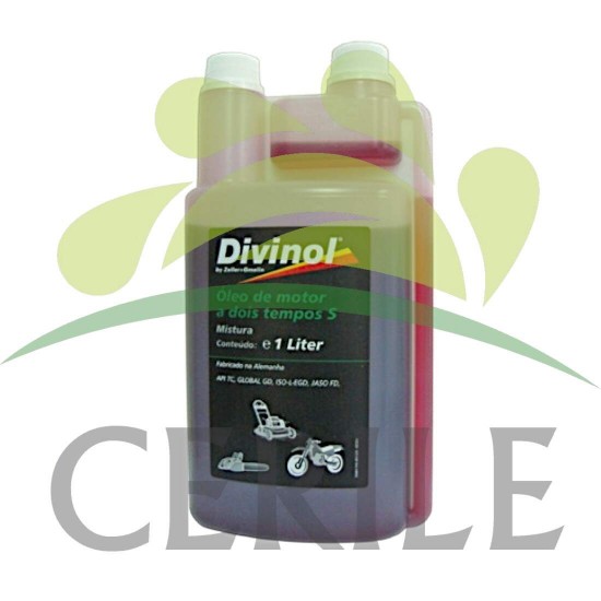 OLEO 2 TEMPOS DIVINOL (1 LITRO) COM DOSADOR