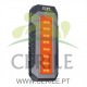 LANTERNA RECARREGÁVEL XL 10W 3 LEDS 1000Lm 2x2000mAh EDM