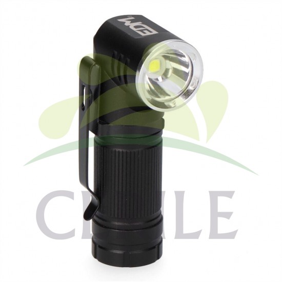 MINI LANTERNA LED NANO VORTEX, DIRECIONÁVEL, ALUMÍNIO, RECARREGÁVEL, 8 W 450 lm