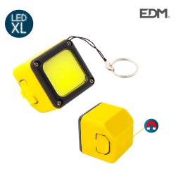 Lanterna LED RECARREGÁVEL COM USB E ÍMÃ COB 300 LUMENS