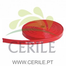 MANGUEIRA DE BORRACHA KIPA TIPO BOMBEIRO 25MM 25 MT