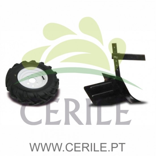 KIT RODAS + ARADO  PARA MOTOENXADA BENZA BZT 750R2