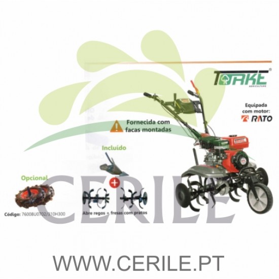 MOTOENXADA GASOLINA DE CAIXA TORKE RME105A (3 VELOCIDADES)