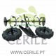 MOTOENXADA CORREIA MORIKATTO SR1Z-75 C/ RODAS 4.00X8