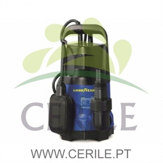 BOMBA DE ÁGUA SUBMERSÍVEL GOODYEAR GY17907EP AGUAS LIMPAS