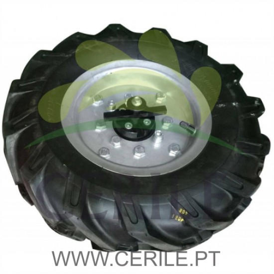 RODAS 8" COM BLOQUEIO PARA MOTOCULTIVADOR BENZA BZWT700