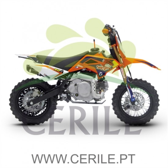 MINI MOTA YCF 50A 50 CC EDIÇÃO LIMITADA (AZUL/LARANJA)