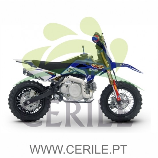 MINI MOTA YCF 50A 50 CC EDIÇÃO LIMITADA (AZUL/LARANJA)