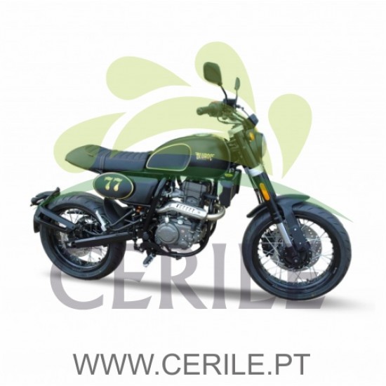 MOTA BLUROC TRACKER 125 (E5) PRETO/DOURADO