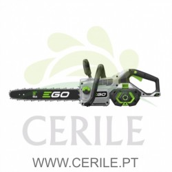 KIT MOTOSSERRA BATERIA EGO POWER CS1614E 40CM (BATERIA 5 AH + CARREGADOR RÁPIDO)