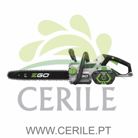 KIT MOTOSSERRA A BATERIA EGO POWER 45CM CS1800E (BATERIA 5AH + CARREGADOR RÁPIDO)