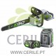 KIT MOTOSSERRA A BATERIA EGO POWER CS2005E 50CM (BATERIA 6,0AH + CARREGADOR RÁPIDO)