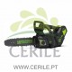KIT MOTOSSERRA A BATERIA GREENWORKS GD40TCS (BATERIA + CARREGADOR)