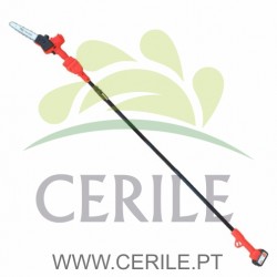 KIT MOTOSSERRA PODADORA BATERIA KPC KSE90S COM EXTENSÃO (TELESCÓPICA)