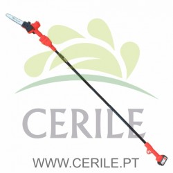KIT MOTOSSERRA PODADORA BATERIA KPC KSE90S COM EXTENSÃO (TELESCÓPICA)