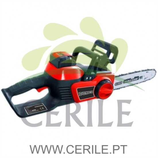 KIT MOTOSSERRA CARREGADOR E BATERIA DUNSCH DU30040-30CTF