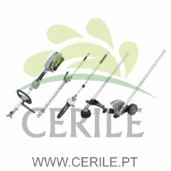 KIT MULTIFUNÇÕES BATERIA EGO POWER MHSC2002E (BATERIA 5AH + CARREGADOR RÁPIDO)