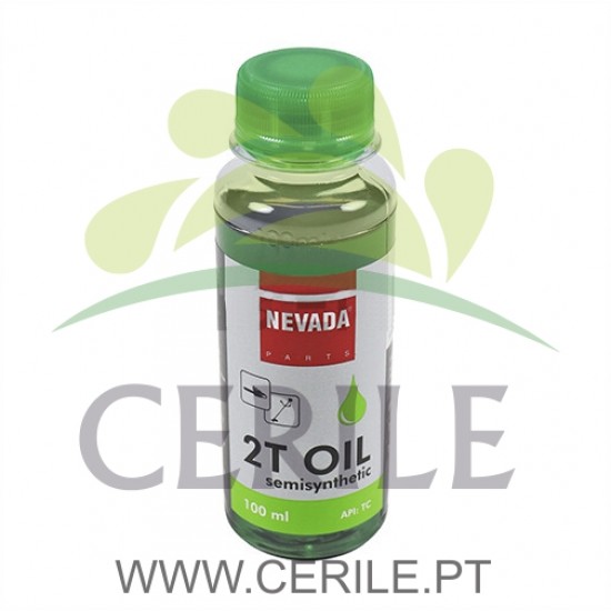 ÓLEO MOTOR 2T SEMI-SINTÉTICO NEVADA (100 ML)