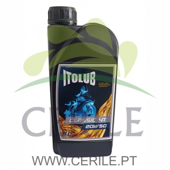 ÓLEO ITOLUB CLASSIC 4 TEMPOS 20W50 1 LITRO