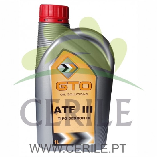 OLEO GTO ATF III TIPO DEXRON III TRANSMISSÕES (1 LITRO)
