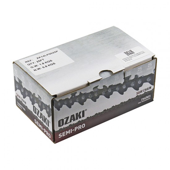 CORRENTE OZAKI 1/4X050 LP (ROLO 25 PES)