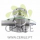 BOMBA AGUA KUBOTA TURBINA 13MM / 12MM COM JUNTA ADAP.402