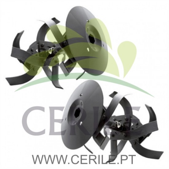 FRESA MOTOENXADA HEXAGONAL 23MM (KIT)