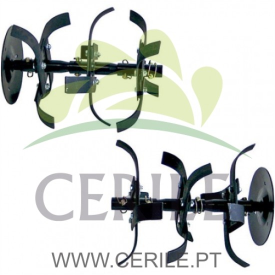 FRESA MOTOENXADA REDONDA 30MM (KIT)