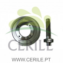 GRUPO VEIO + RODA COROA 46x54.5 D.55 ADAP.AIXAM