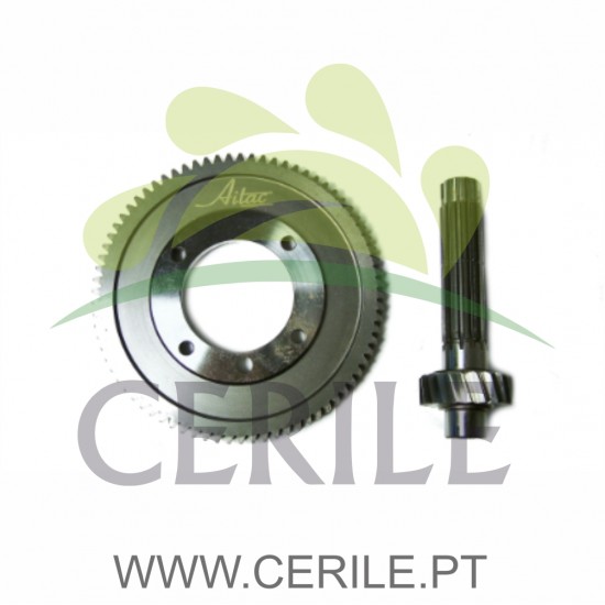 GRUPO VEIO + RODA COROA 46x54.5 D.55 ADAP.AIXAM