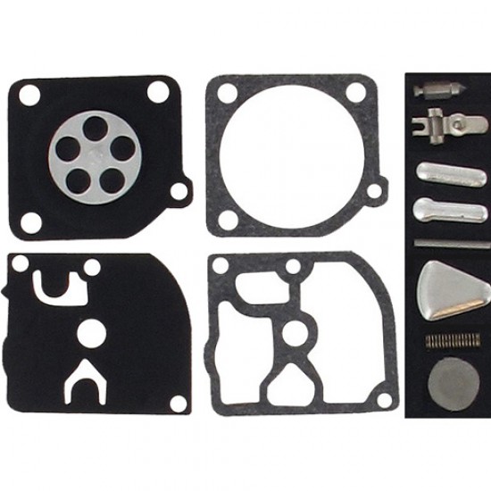 KIT REPARAÇAO CARBURADOR ZAMA RB-72 (ORIGINAL)