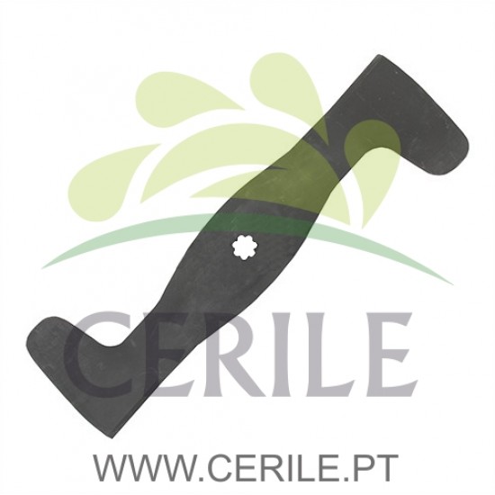 LAMINA CORTA RELVA JOHN DEERE X115R ESQ. (475mm)