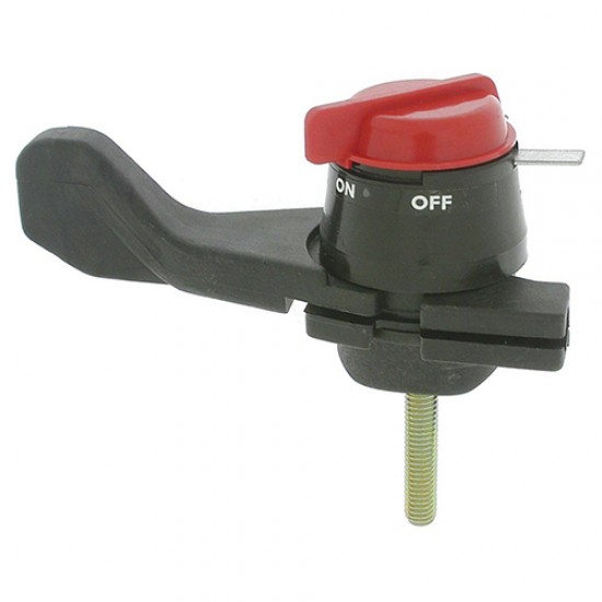 MANETE ACELERADOR & STOP PVC C/ PARAFUSO M6X33MM