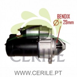 MOTOR ARRANQUE ADAP.LOMBARDINI BENDIX 29mm
