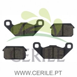 PASTILHAS TRAVÃO CHATENET CH26 / CH40 - LIGIER JS60 - MICROCAR MGO 6 TRAS.