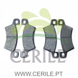 PASTILHAS TRAVAO TRAS ADAP.MICROCAR MC1/MC2