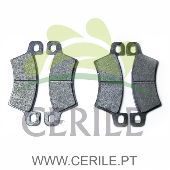 PASTILHAS TRAVAO TRAS ADAP.MICROCAR MC1/MC2