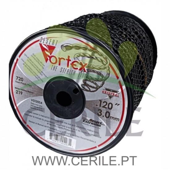 FIO NYLON HELICOIDAL VORTEX 3.0MM 219MT