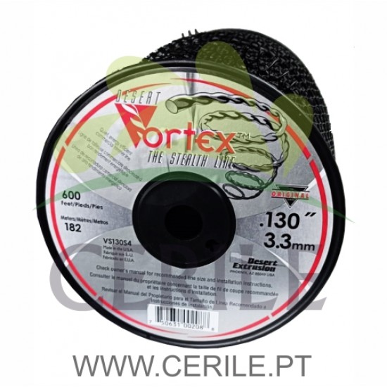 FIO NYLON HELICOIDAL VORTEX 3.3MM 182MT