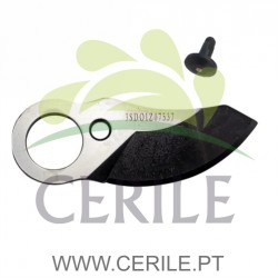 KIT LÂMINA + PARAFUSO TESOURA ELÉTRICA CAMPAGNOLA STARK M