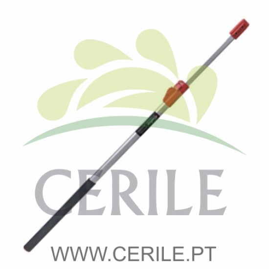 CABO TELESCOPICO OVAL DE ALUMINIO 2 x 1,5 (3MT) - 8423