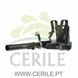 KIT SOPRADOR DE COSTAS A BATERIA EGO POWER LBP8000E PROFISSIONAL (2 BATERIAS 5 AH + CARREGADOR RÁPIDO)