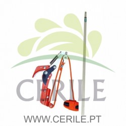 TESOURA DE PODA ALTA MANUAL + HASTE TELESCÓPICA KAMIKAZE KM-62