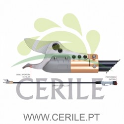 TESOURA DE PODA ALTURA BATERIA ARVIPO HP37 160CM