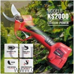 TESOURA DE PODA BATERIA KPC KS 2000